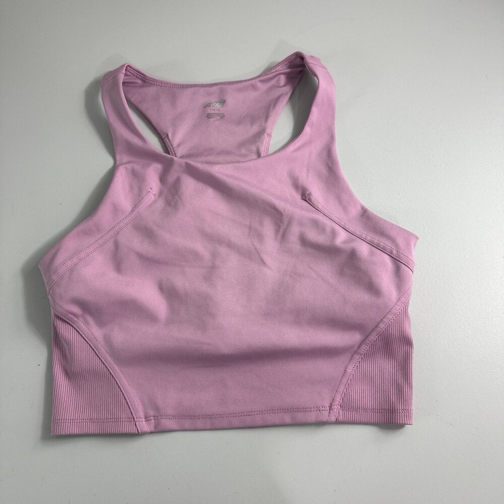 Avia Women's Athletic Sports Bra Tank Top Pinkish Purple Size S Small (4-6)